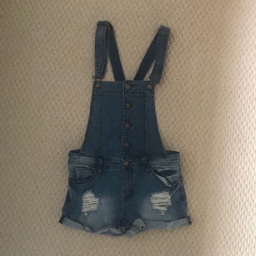 Francescas denim overalls